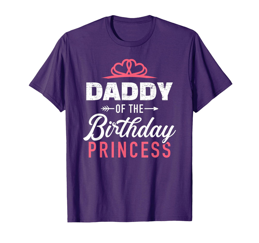 Daddy Birthday Princess Matching T-Shirt - Minimalist Print for Adults - T-Shirt, Sweatshirt, Hoodie