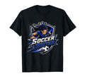 Soccer Team Mascot Logo T-Shirt - Graphic Print Men Women - T-Shirt, Sweatshirt, Hoodie
