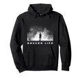 Soccer Soccer Players Or Fans Sweatshirt - Minimalist Print Men Women - T-Shirt, Sweatshirt, Hoodie