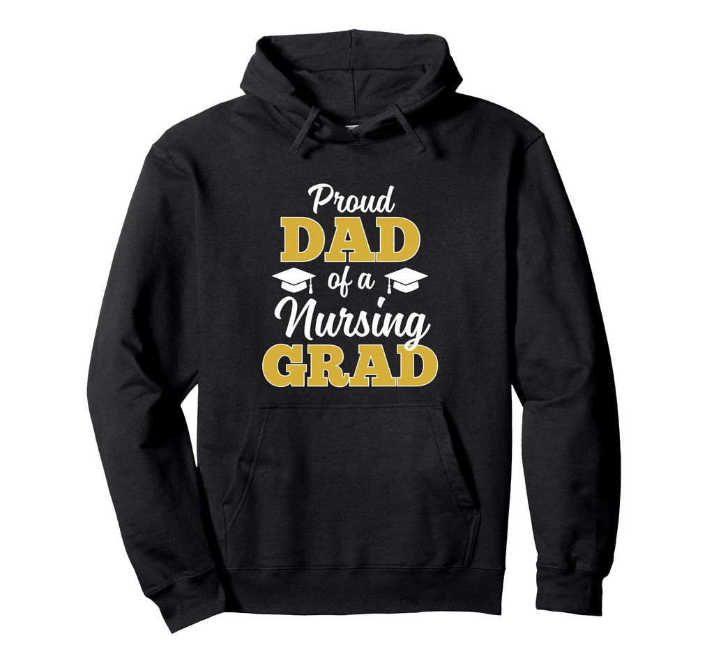 Proud Dad Nursing Graduate 2026 Hoodie - Custom Art Print Men Women - T-Shirt, Sweatshirt, Hoodie