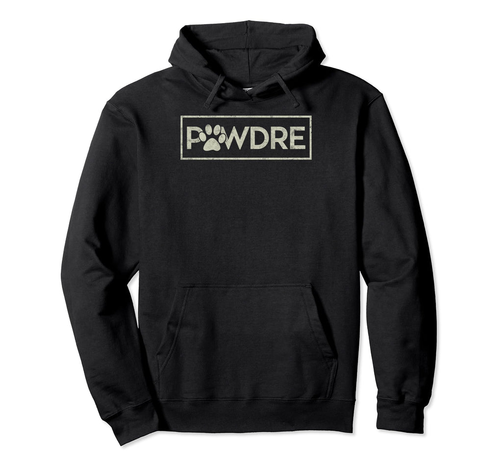 Powdre Dog Dad Paw Fathers Day Grandpa Hoodie - Custom Art Print Men Women - T-Shirt, Sweatshirt, Hoodie