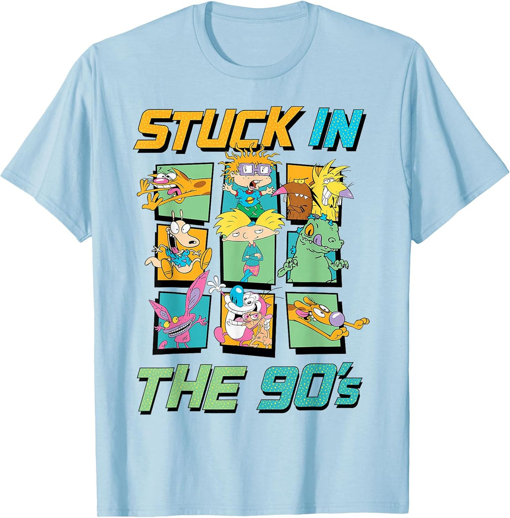 Stuck in The 90s - Adult & Kids T-Shirts, Sweatshirts & Hoodies apparel design preview 1