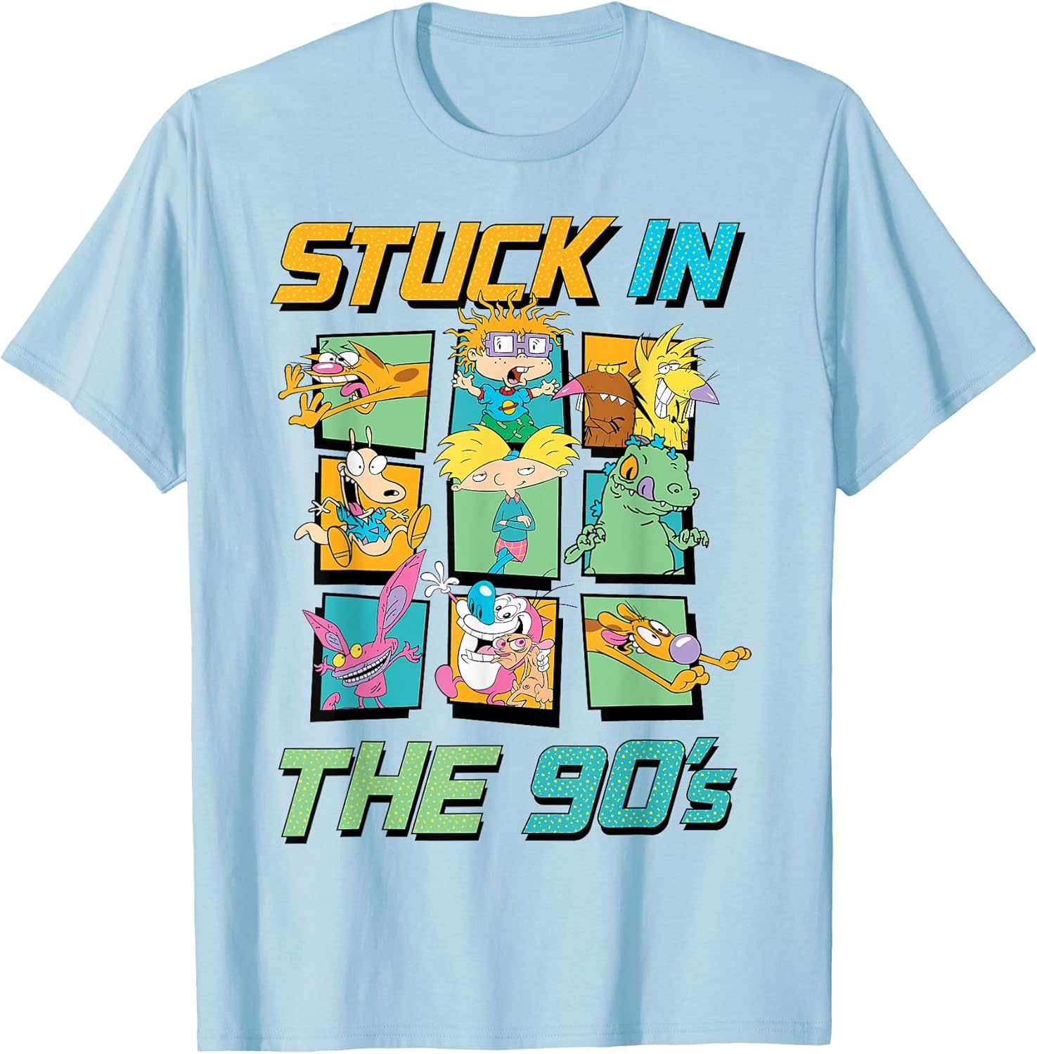 Stuck in The 90s - Adult & Kids T-Shirts, Sweatshirts & Hoodies apparel design preview 1