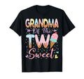 Grandma Two Sweet 2Nd Birthday Ice T-Shirt - Trendy Graphic for Adults - T-Shirt, Sweatshirt, Hoodie