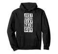 Just Another Sexy Bald Guy Funny Hoodie - Aesthetic Graphic for Adults - T-Shirt, Sweatshirt, Hoodie