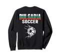 Bulgaria Soccer Ball Net Sweatshirt - Fun Novelty Design for Adults - T-Shirt, Sweatshirt, Hoodie