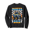 Monster Truck Dad Funny Happy Fathers Sweatshirt - Graphic Print Men Women - T-Shirt, Sweatshirt, Hoodie