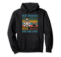 Best Bearded Beer Loving Dog Dad Ever Hoodie - Novelty Apparel Men Women - T-Shirt, Sweatshirt, Hoodie