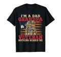 Im Dad Grandpa And Veteran Happy T-Shirt - Novelty Apparel for Adults - T-Shirt, Sweatshirt, Hoodie