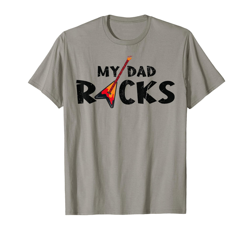 My Dad Rocks Daddy Father Papa T-Shirt - Streetwear Style for Adults - T-Shirt, Sweatshirt, Hoodie