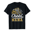 Cheer Nana Cheerleader Nana Grandma T-Shirt - Casual Everyday Wear Unisex - T-Shirt, Sweatshirt, Hoodie
