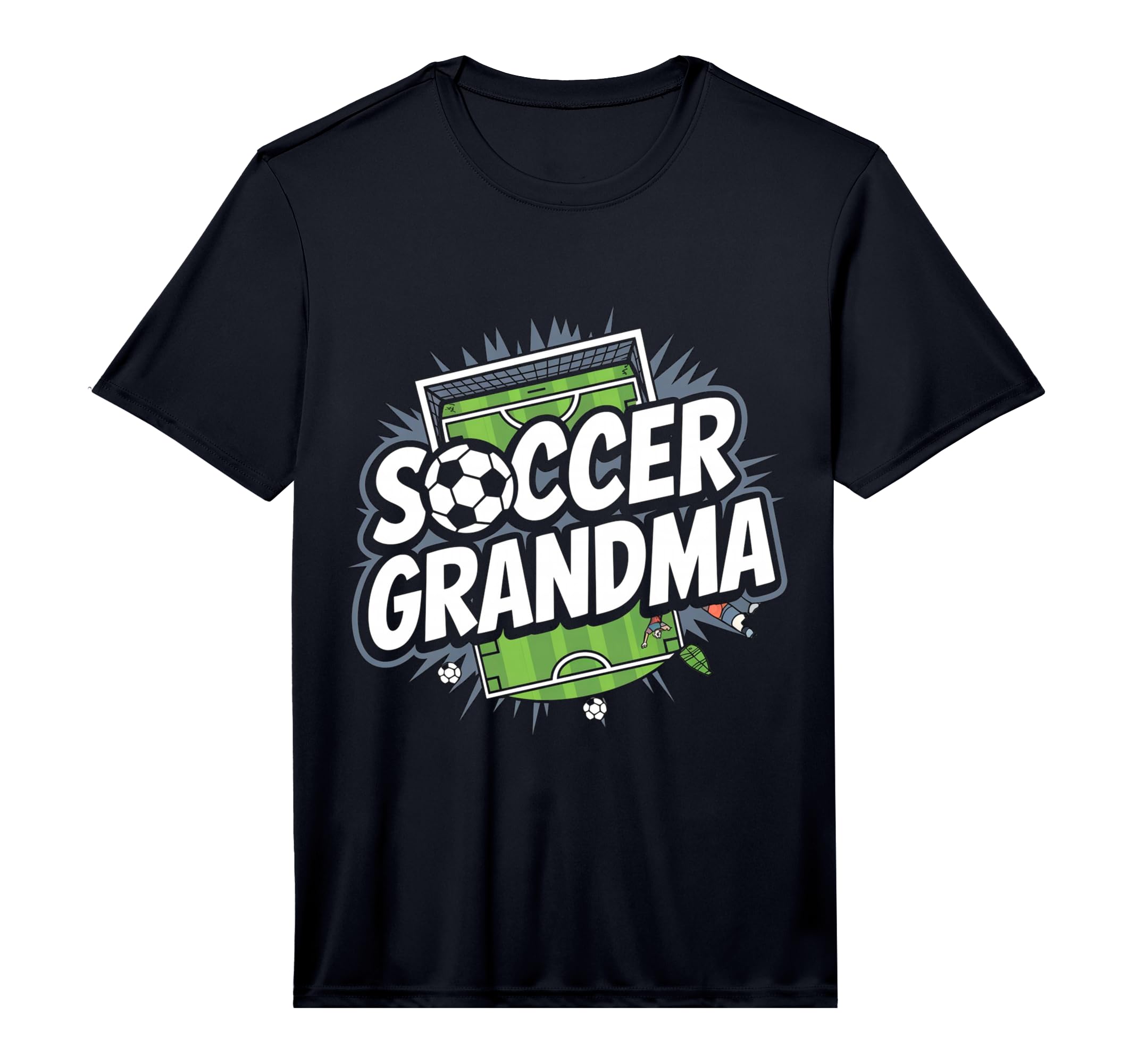 Soccer Grandma Funny Soccer T-Shirt - Aesthetic Graphic for Adults - T-Shirt, Sweatshirt, Hoodie