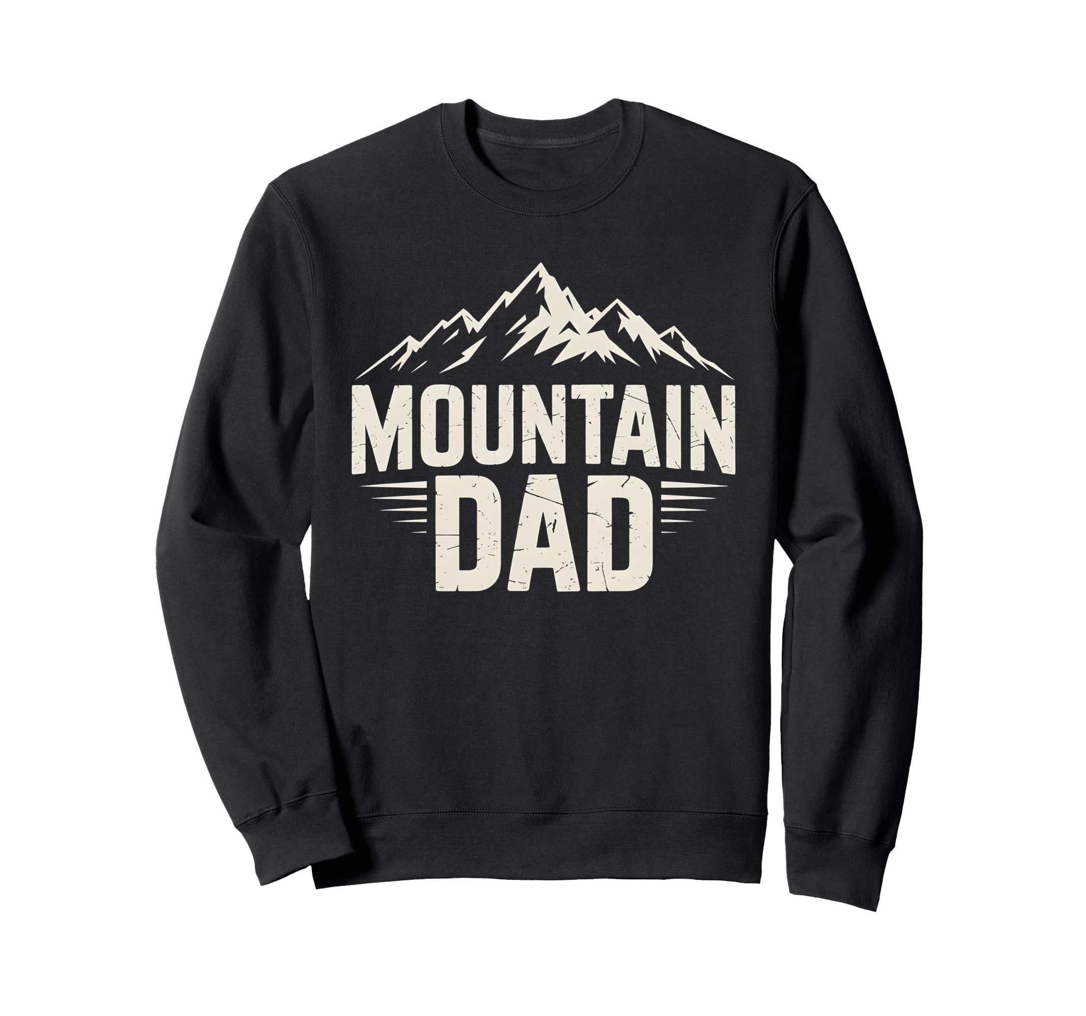 Mountain Dad Outdoor Adventure Sweatshirt - Minimalist Print Men Women - T-Shirt, Sweatshirt, Hoodie
