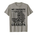 My Favorite Sailor Calls Me Grandpa T-Shirt - Minimalist Print for Adults - T-Shirt, Sweatshirt, Hoodie