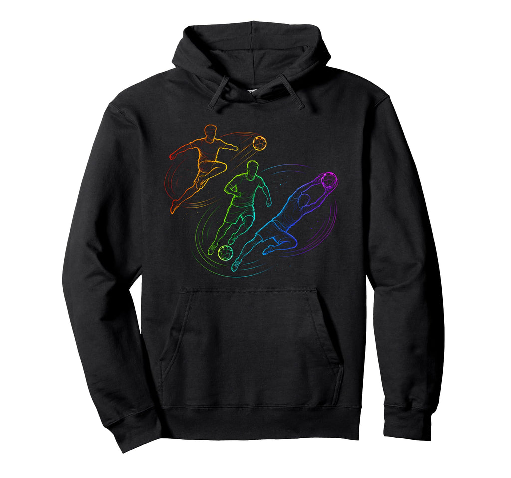 Soccer Goalie Player Sports Hoodie - Casual Everyday Wear Men Women - T-Shirt, Sweatshirt, Hoodie