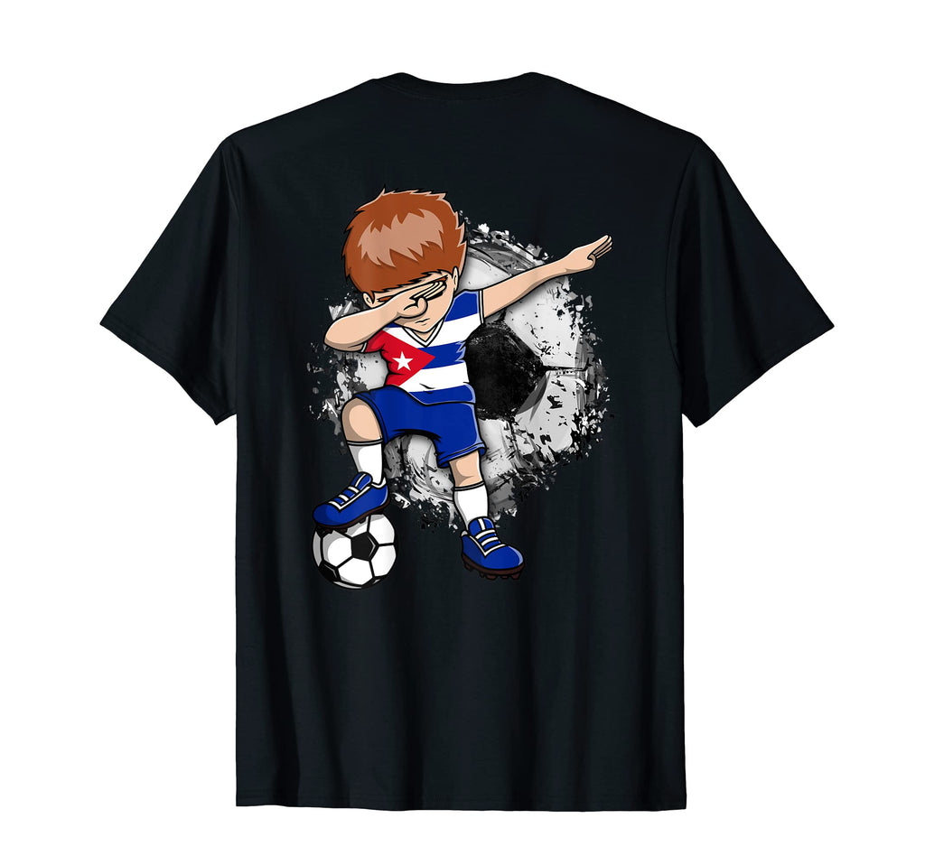 Dabbing Soccer Cuba Jersey Cuban Football T-Shirt - Trendy Graphic Unisex - T-Shirt, Sweatshirt, Hoodie