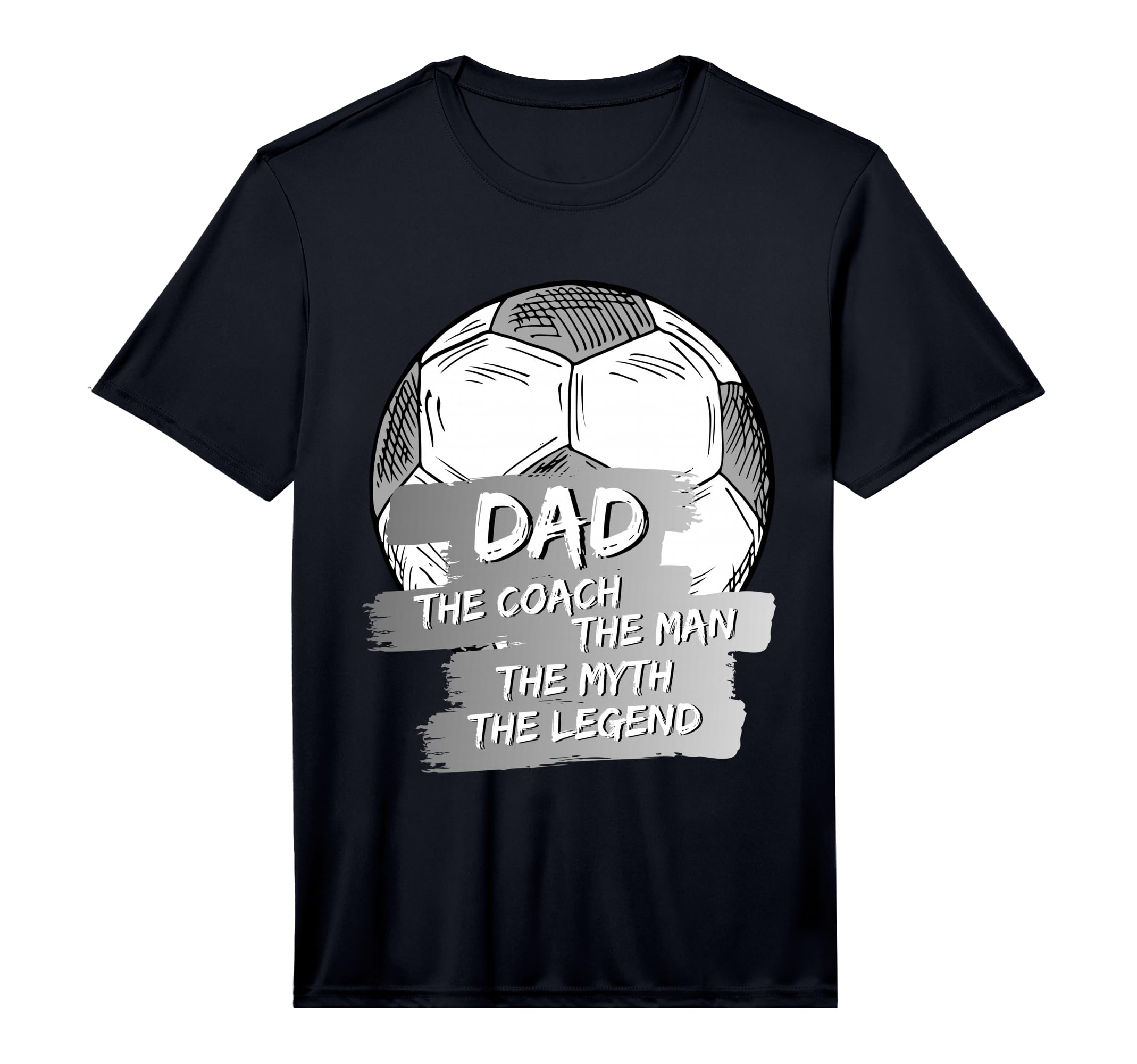 Mens Soccer Dad And Soccer Coach T-Shirt - Custom Art Print Men Women - T-Shirt, Sweatshirt, Hoodie
