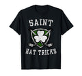 Saint Hattrick St Patricks Day T-Shirt - Aesthetic Graphic Men Women - T-Shirt, Sweatshirt, Hoodie