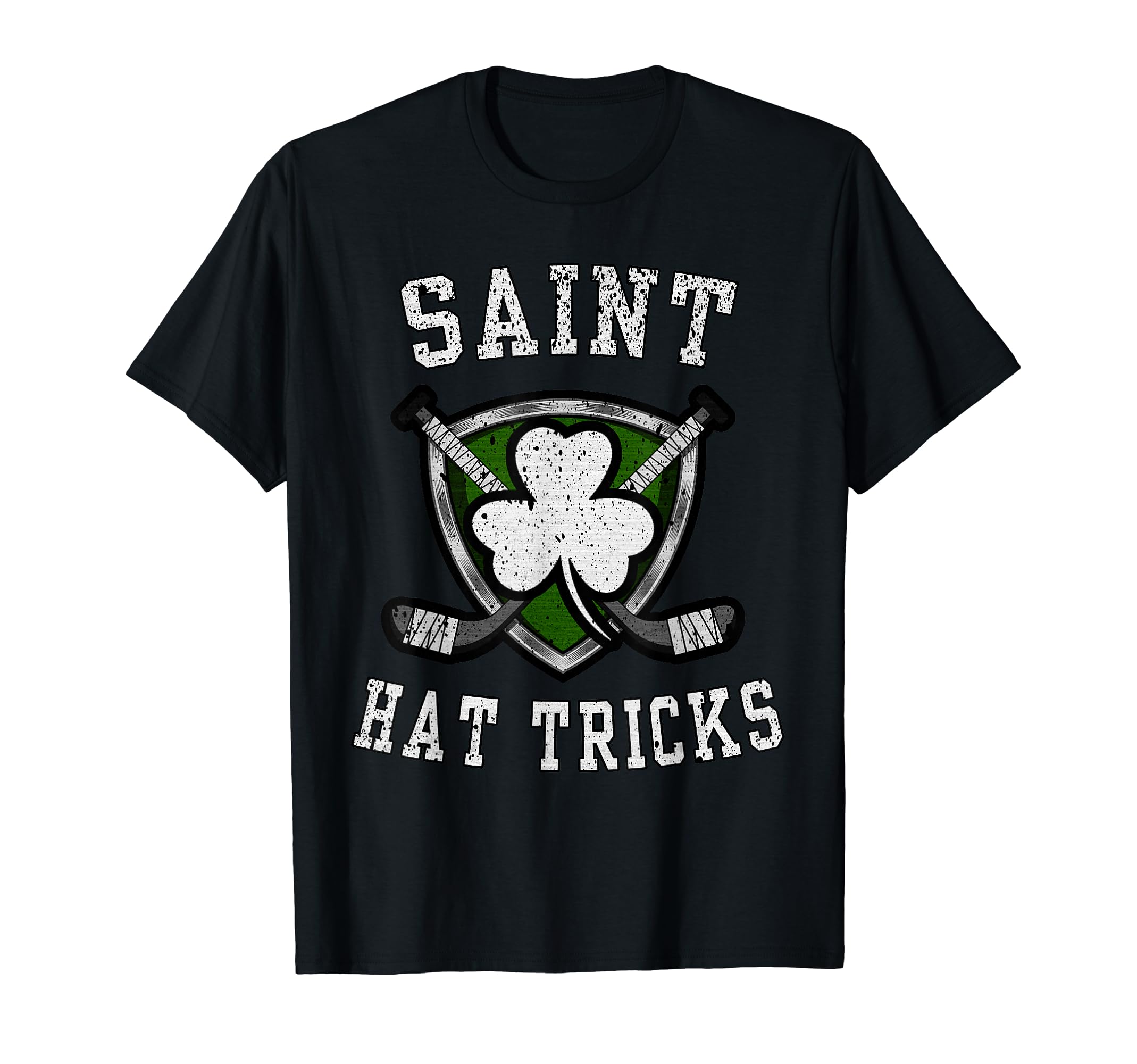 Saint Hattrick St Patricks Day T-Shirt - Aesthetic Graphic Men Women - T-Shirt, Sweatshirt, Hoodie