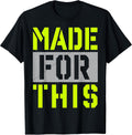 Made for This Athletic Neon Green - Adult & Kids T-Shirts, Sweatshirts & Hoodies apparel design preview 1