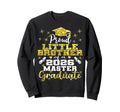 Proud Little Brother 2026 Class Sweatshirt - Custom Art Print Unisex - T-Shirt, Sweatshirt, Hoodie