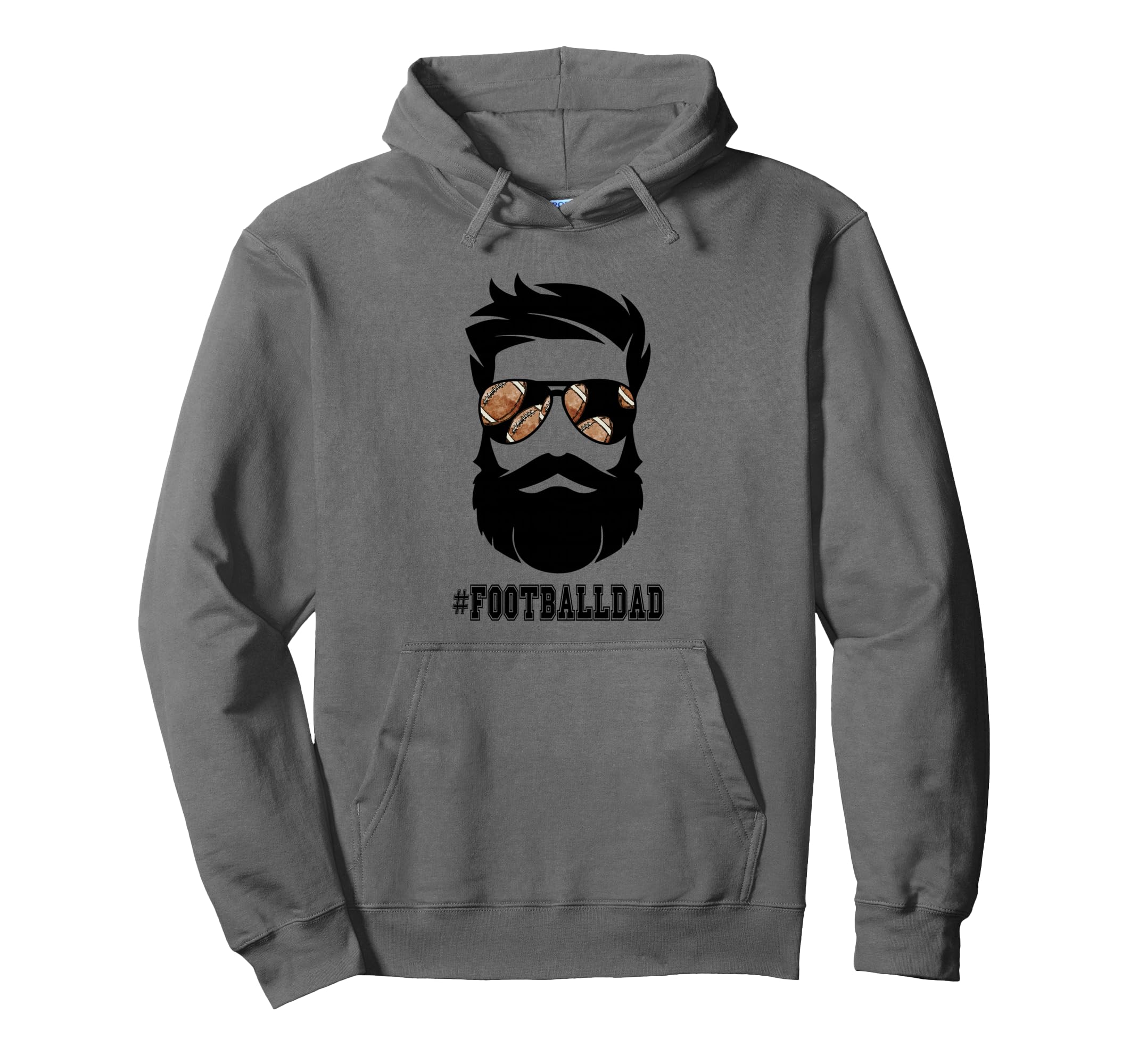 Dad Beard Sunglasses Life Father Funny Hoodie - Streetwear Style for Adults - T-Shirt, Sweatshirt, Hoodie