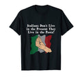 Italians Live Pasta Funny Dad Jokes T-Shirt - Trendy Graphic Unisex - T-Shirt, Sweatshirt, Hoodie