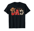 Dad Western Family Matching Birthday T-Shirt - Aesthetic Graphic Unisex - T-Shirt, Sweatshirt, Hoodie
