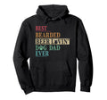 Best Bearded Beer Lovin Dog Dad Hoodie - Fun Novelty Design for Adults - T-Shirt, Sweatshirt, Hoodie