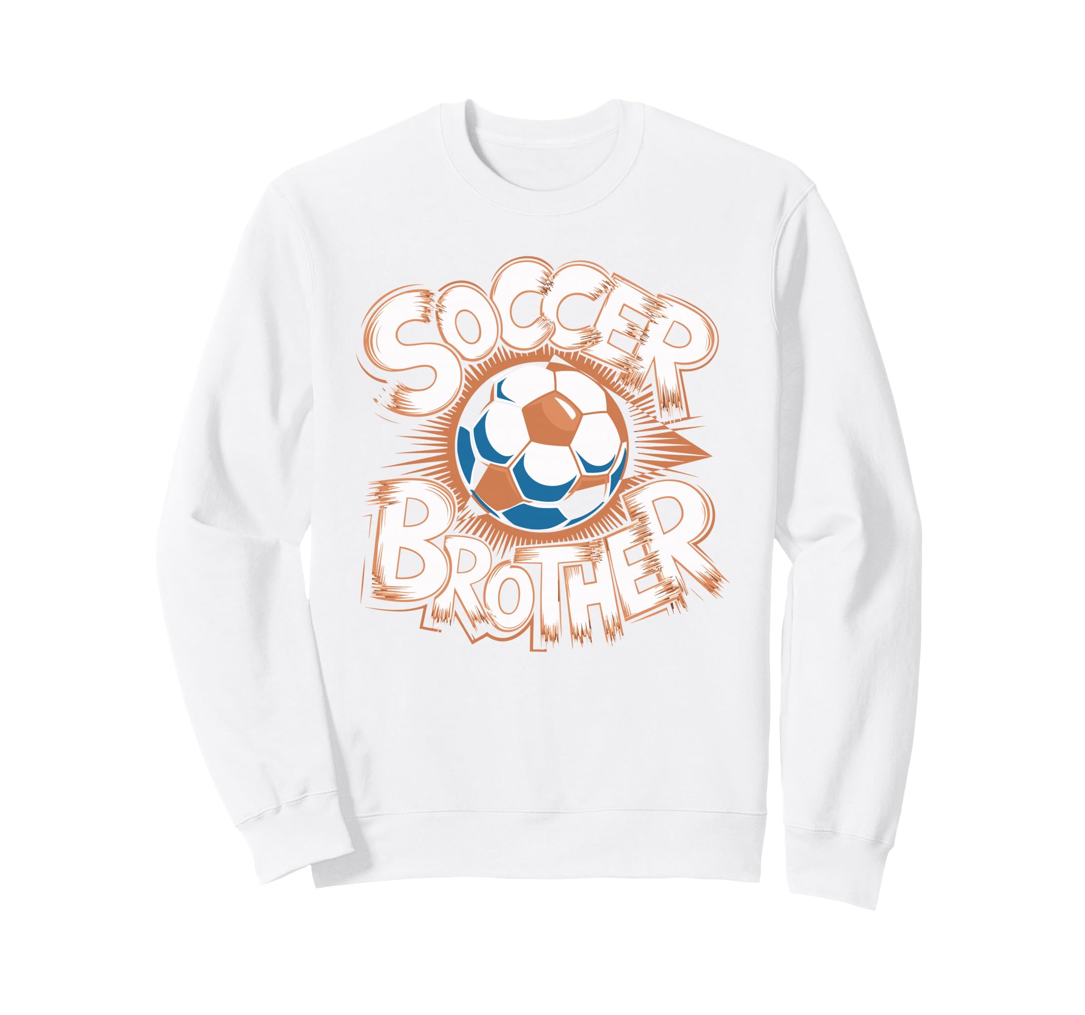 Soccer Brother Sketch Ball Sweatshirt - Custom Art Print Men Women - T-Shirt, Sweatshirt, Hoodie