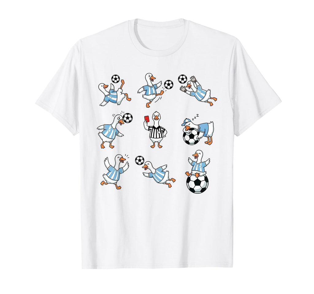 Silly Goose Playing Soccer Goalie T-Shirt - Streetwear Style Men Women - T-Shirt, Sweatshirt, Hoodie