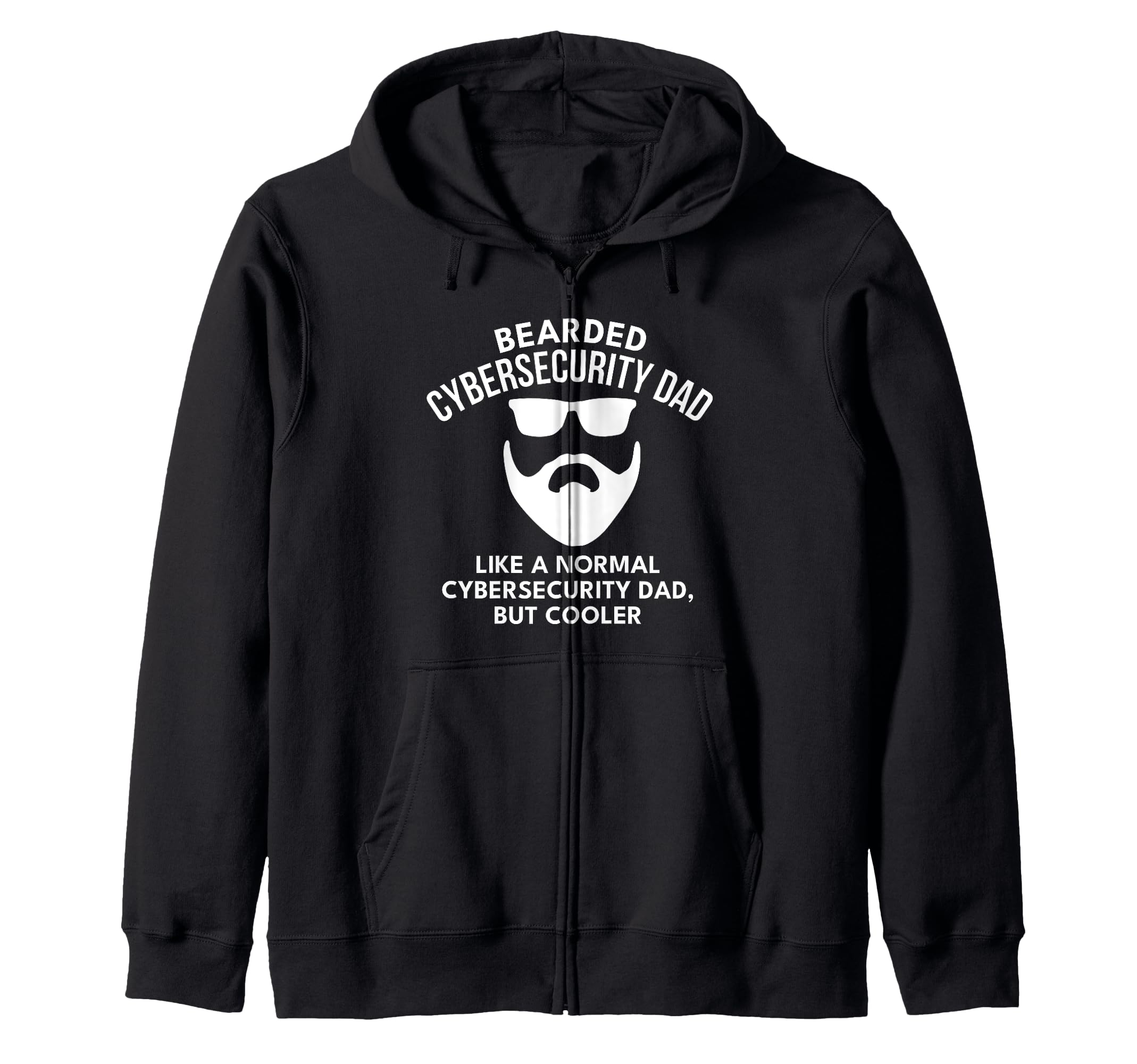 Bearded Cybersecurity Dad T Shirts T-Shirt - Aesthetic Graphic Men Women - T-Shirt, Sweatshirt, Hoodie