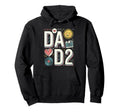 Dad Squared Fathers Day Pregnancy Hoodie - Trendy Graphic Men Women - T-Shirt, Sweatshirt, Hoodie