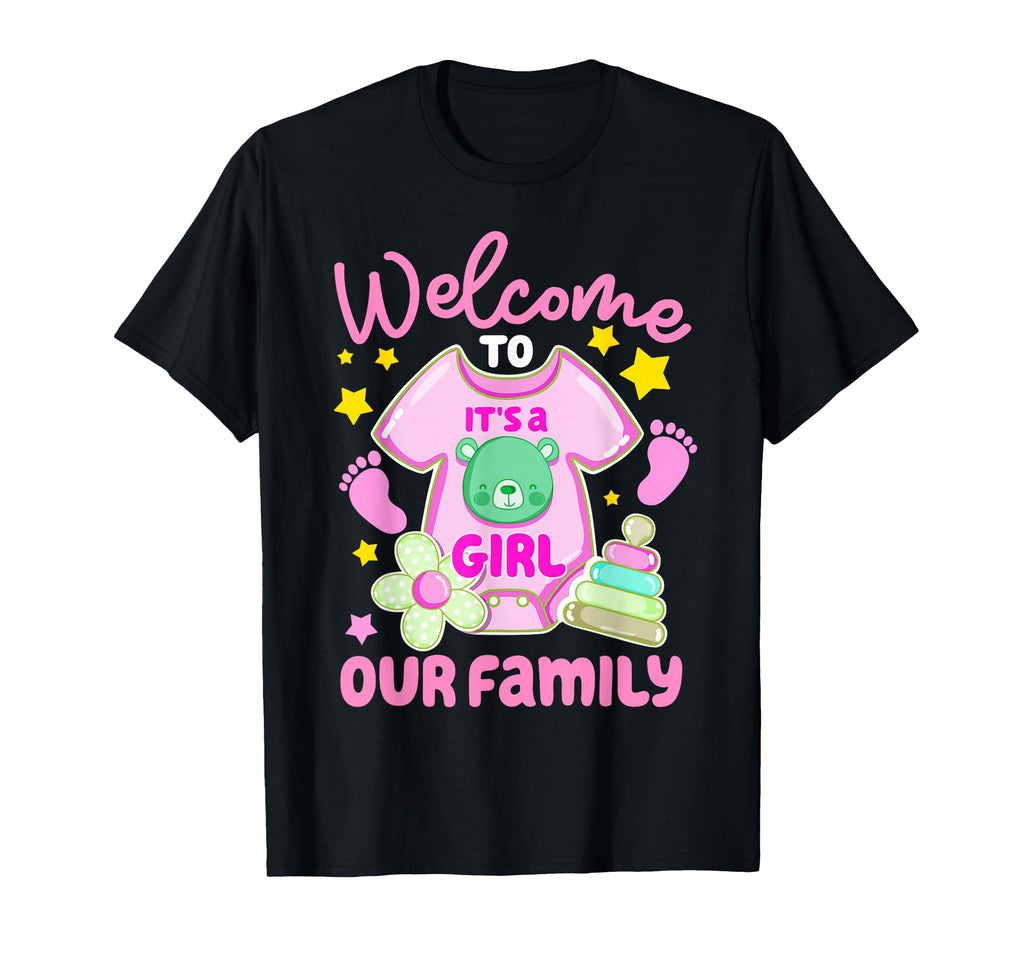 Its Shower Welcome To Our Family T-Shirt - Unique Graphic Unisex - T-Shirt, Sweatshirt, Hoodie