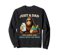 Best Dad Funny Fathers Day Proud Sweatshirt - Novelty Apparel Men Women - T-Shirt, Sweatshirt, Hoodie