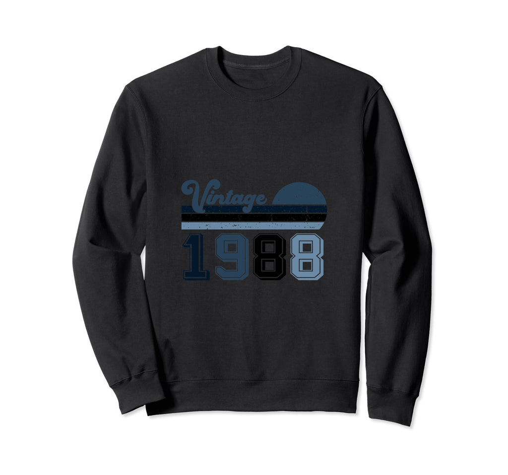 Year 1988 Gift Birthday Mom Dad Sweatshirt - Fun Novelty Design for Adults - T-Shirt, Sweatshirt, Hoodie