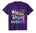 Her Royal Fiveness 5Th Birthday 5 T-Shirt - Novelty Apparel for Adults - T-Shirt, Sweatshirt, Hoodie