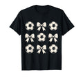 Game Day Soccer Bow Soccer Mom Soccer T-Shirt - Unique Graphic Men Women - T-Shirt, Sweatshirt, Hoodie