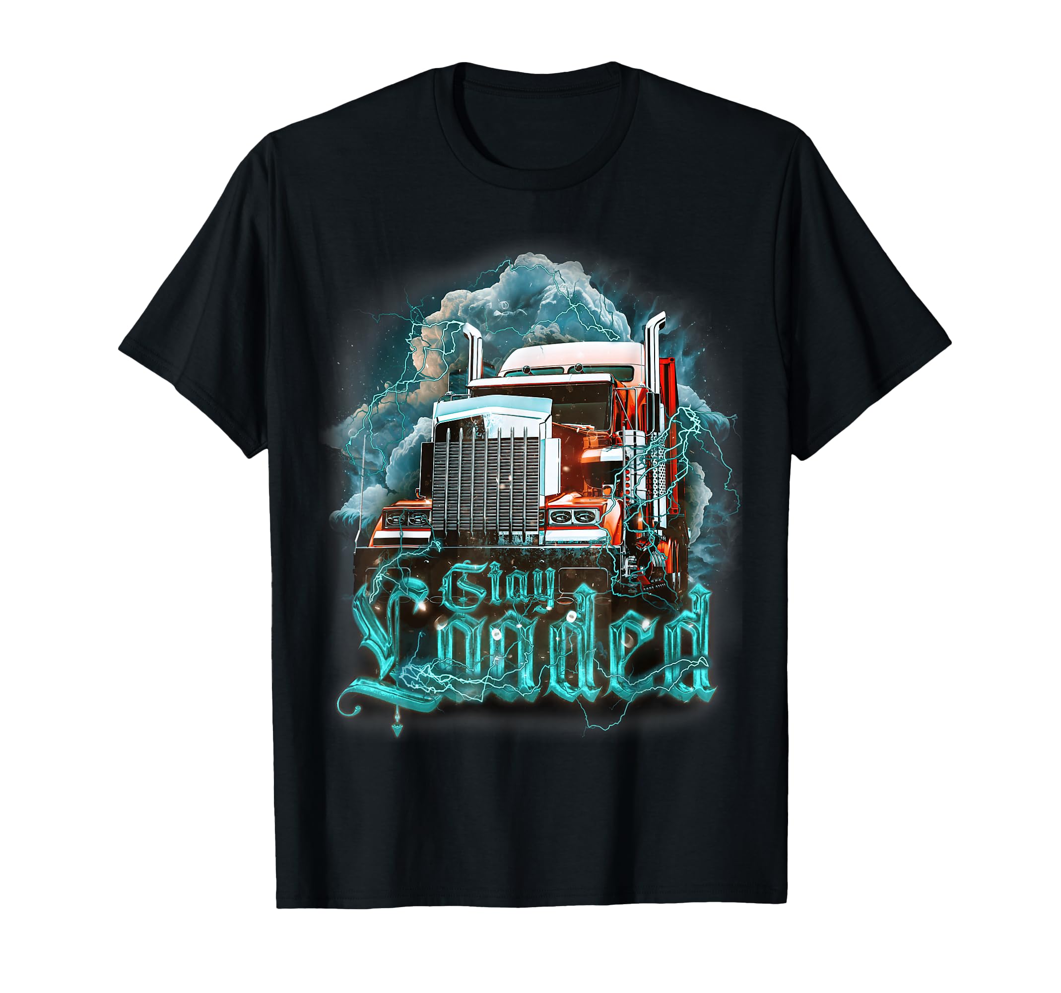 Truck Driver Dad Big Rig Semi T-Shirt - Fun Novelty Design for Adults - T-Shirt, Sweatshirt, Hoodie