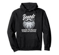 Bearded Facial Hair Fathers Day Dad Hoodie - Aesthetic Graphic for Adults - T-Shirt, Sweatshirt, Hoodie