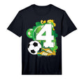 4Th Birthday Soccer Theme Party 4 Years T-Shirt - Graphic Print for Adults - T-Shirt, Sweatshirt, Hoodie