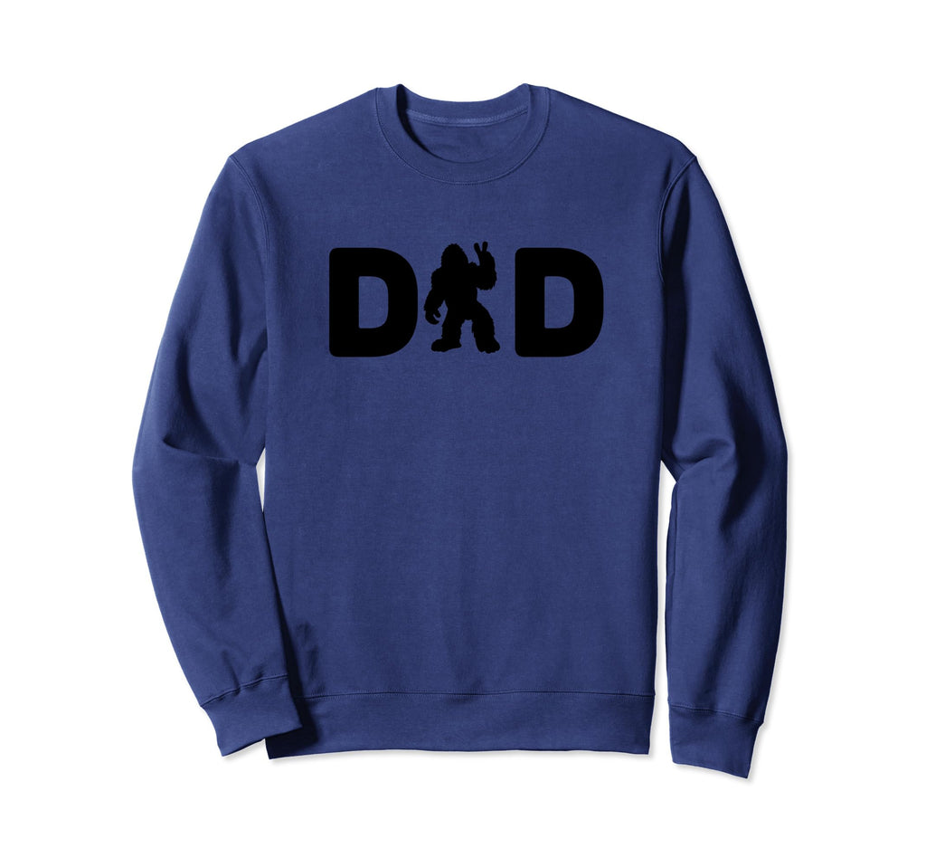Fathers Day Bigfoot Dad Bigfoot Sweatshirt - Aesthetic Graphic Unisex - T-Shirt, Sweatshirt, Hoodie