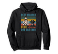 Best Bearded Beer Loving Dog Dad Ever Hoodie - Fun Novelty Design Unisex - T-Shirt, Sweatshirt, Hoodie
