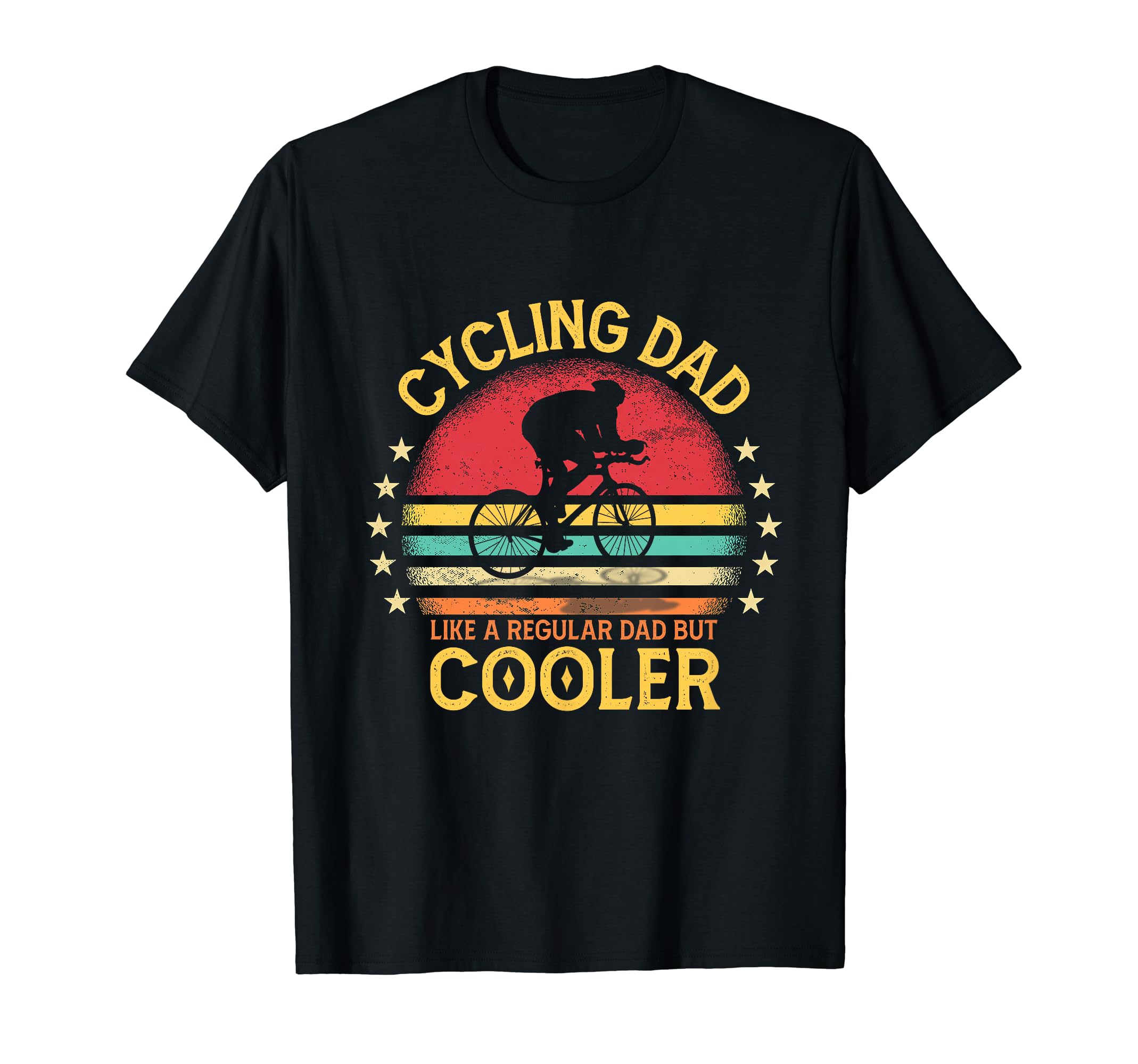 Cycling Dad Bike Rider Cyclist Fathers T-Shirt - Fun Novelty Design Unisex - T-Shirt, Sweatshirt, Hoodie