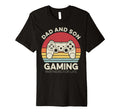 Dad And Son Gaming Partners Life T-Shirt - Casual Everyday Wear for Adults - T-Shirt, Sweatshirt, Hoodie
