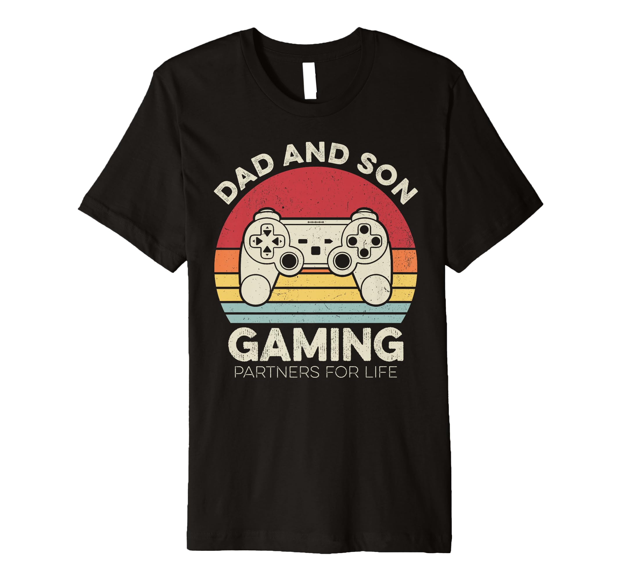 Dad And Son Gaming Partners Life T-Shirt - Casual Everyday Wear for Adults - T-Shirt, Sweatshirt, Hoodie