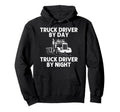 Best Truck Driver Art Dad Trucking Cdl Hoodie - Aesthetic Graphic Unisex - T-Shirt, Sweatshirt, Hoodie