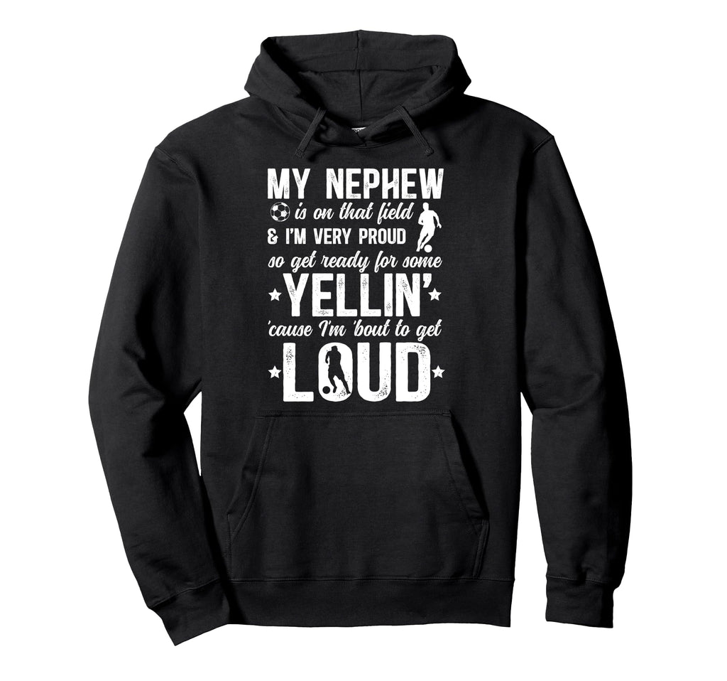 Very Proud Soccer Uncle Soccer Player Hoodie - Aesthetic Graphic Unisex - T-Shirt, Sweatshirt, Hoodie