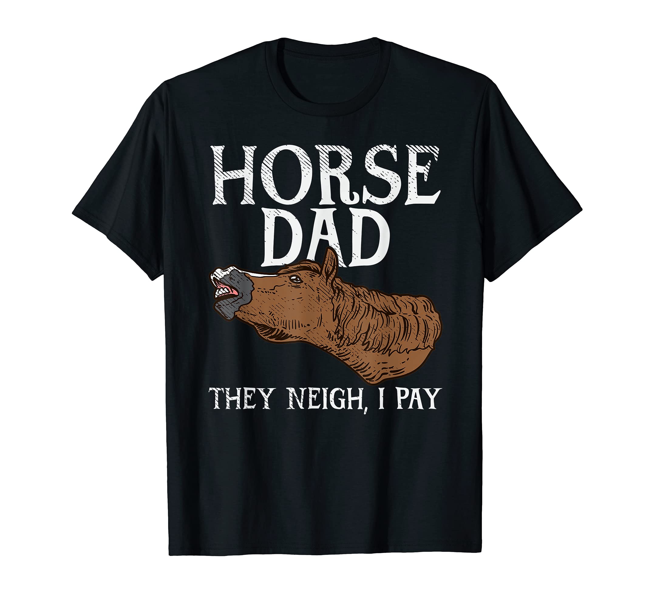 Mens Horseback Riding Daughter T-Shirt - Novelty Apparel for Adults - T-Shirt, Sweatshirt, Hoodie