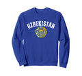 Uzbekistan Pride Emblem Soccer Fan Sweatshirt - Graphic Print for Adults - T-Shirt, Sweatshirt, Hoodie
